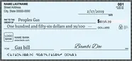 How To Print A Personal Check Aslpo