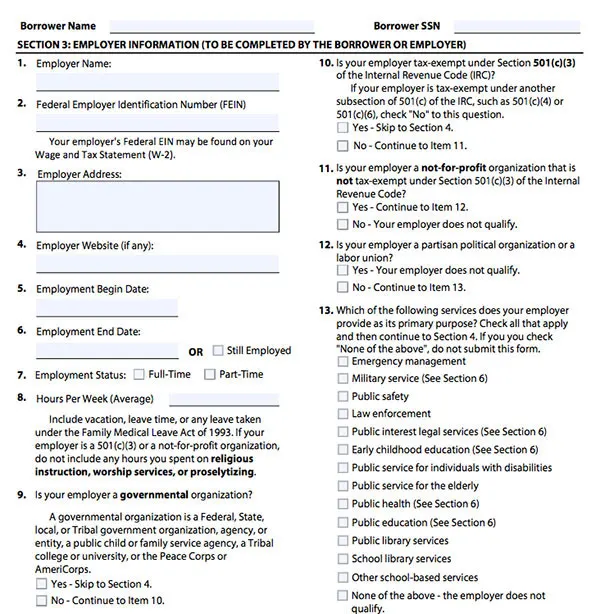 Fill out the Employer Certification Form [5 steps]