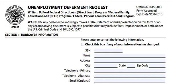 Steps to request Student Loan Deferment: 8 forms | finder.com