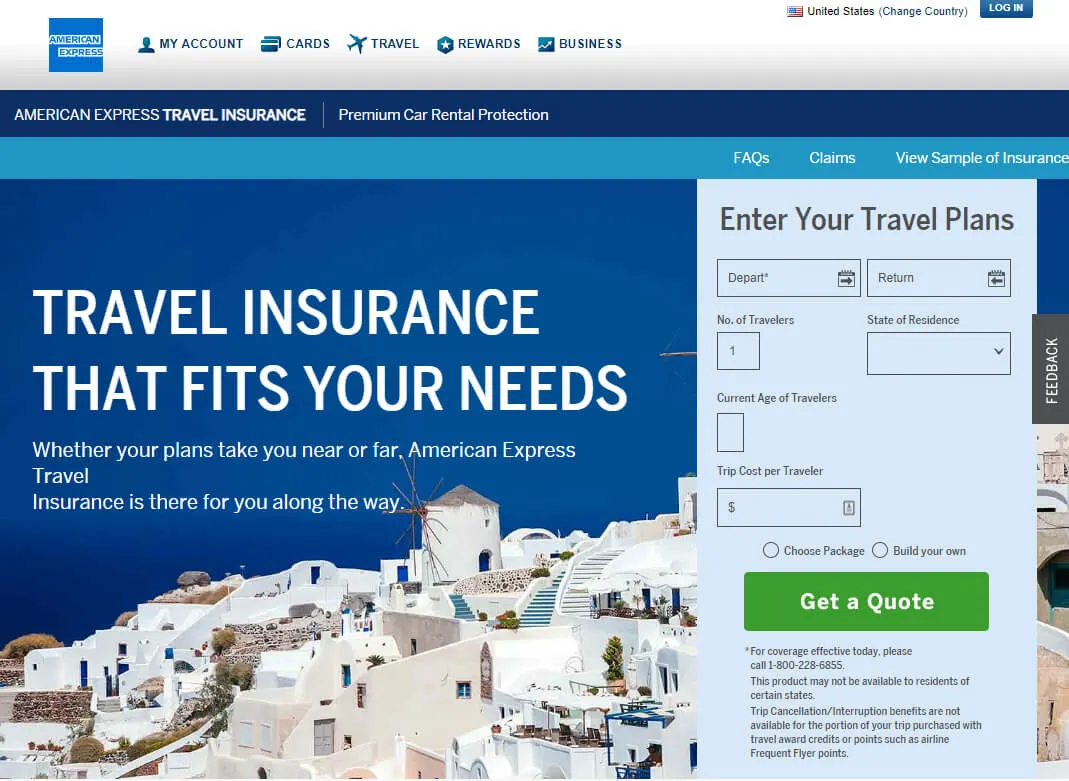 amex airbnb travel insurance