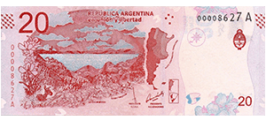 20 Argentinian Peso Banknote