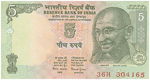 Indian 5-rupee