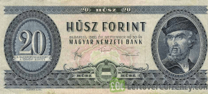 Hungary twenty forints