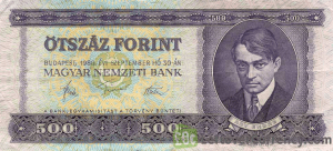 Hungary five hundred forints