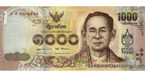 1000 Thai bahts