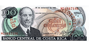 100 Costa Rican Colon