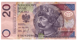 20 Polish Zloty