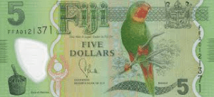 Fijian 5 Dollars banknote
