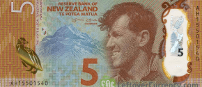 New Zealand 5-Dollars
