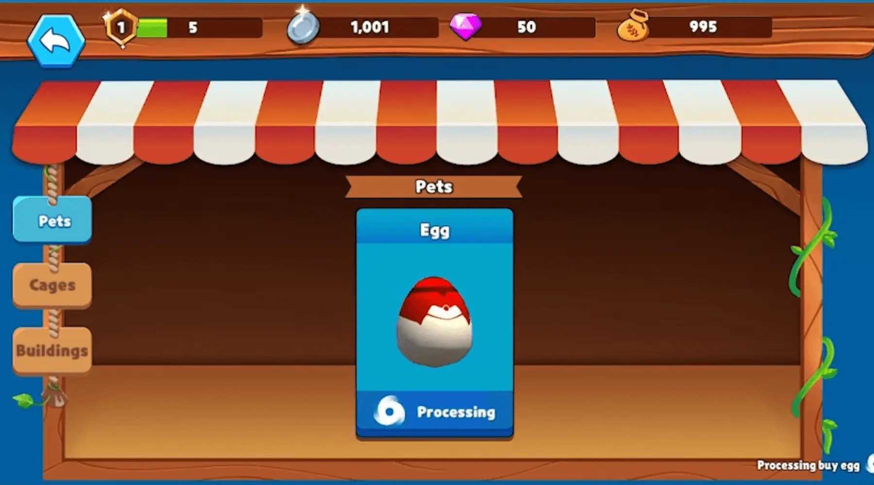 Pets egg