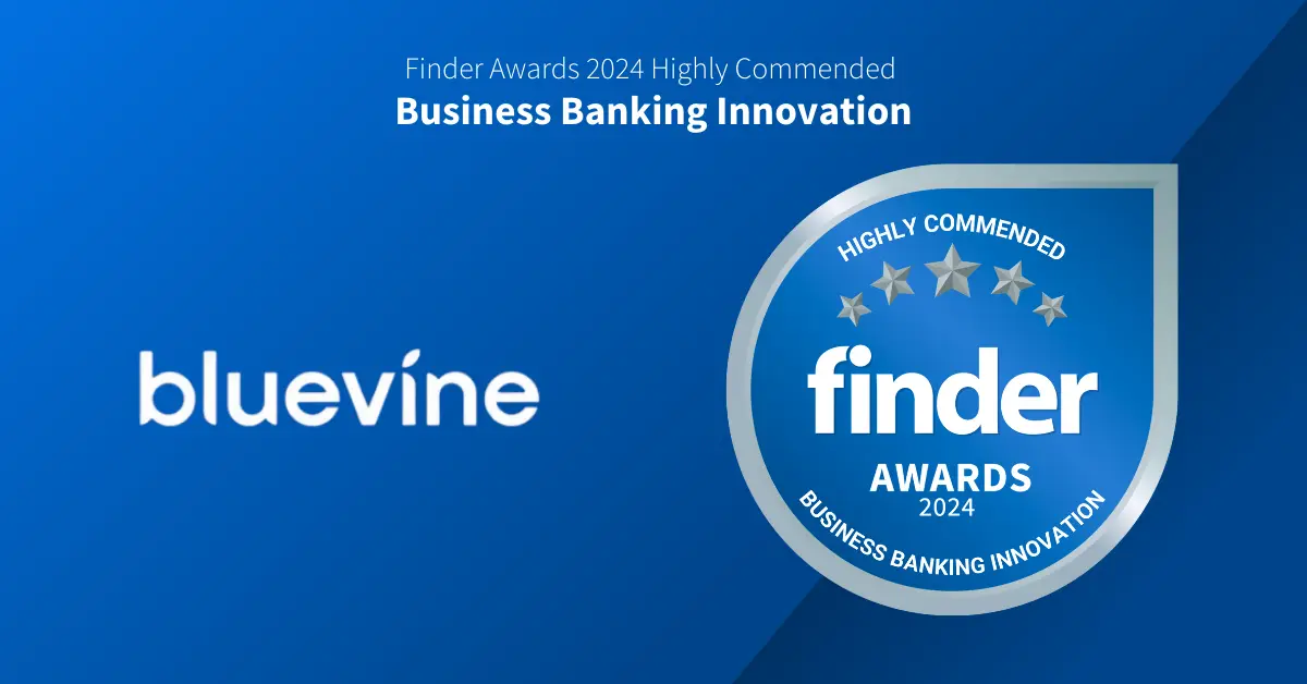 Bluevine, Business Banking Highly Commended, Finder Innovation Awards, 2024