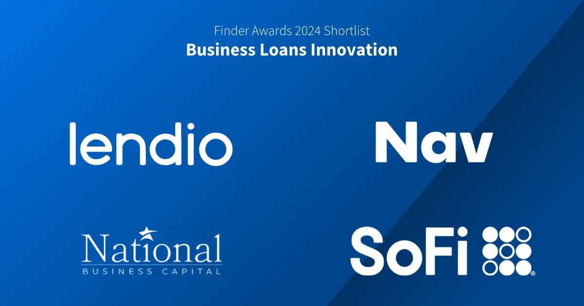 Shortlist, Business Loans, Finder Innovation Awards, 2024