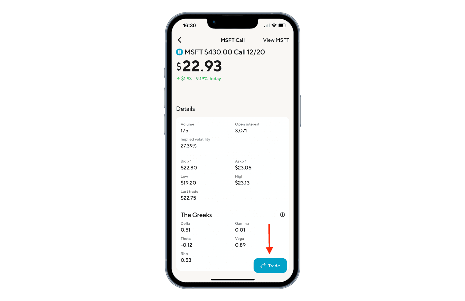 SoFi - Select and trade options 4