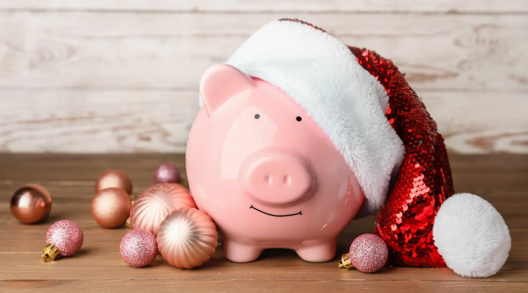 Christmas piggy bank