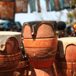 Decorative pots in Swaziland