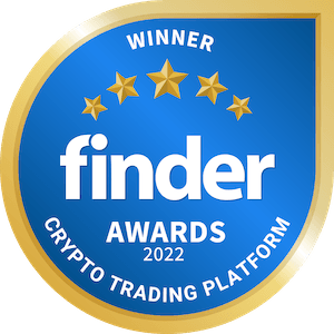 Finder Crypto Trading Platform Award 2022