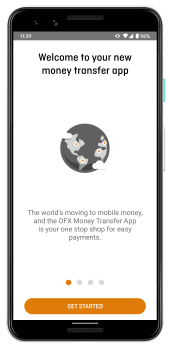 OFX mobile app screenshot