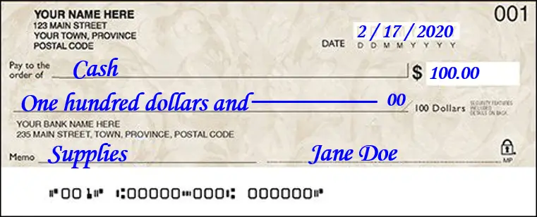 How To Write A Cheque Properly 6 Easy Steps With Info - vrogue.co