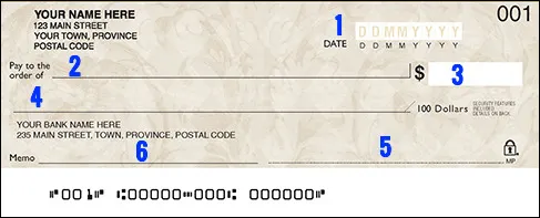 td bank cheque book order