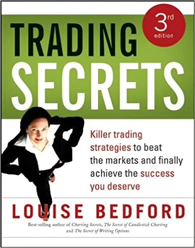 Trading Secrets book cover. Author Louise Bedford.