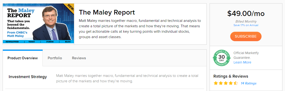 The Maley Report screenshot