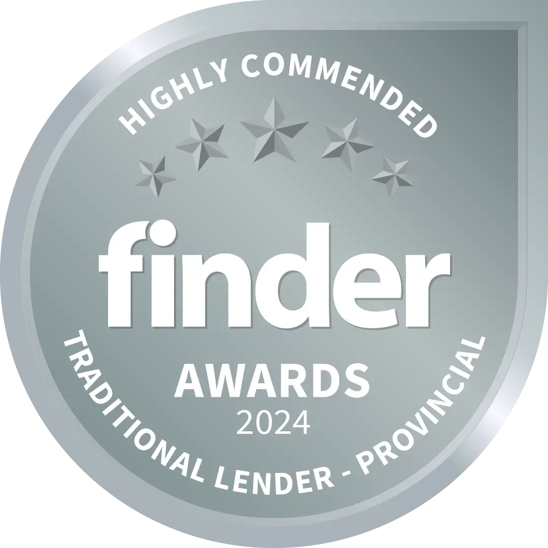 Highly Commended, Finder Awards 2024, Traditional Lender,Provincial