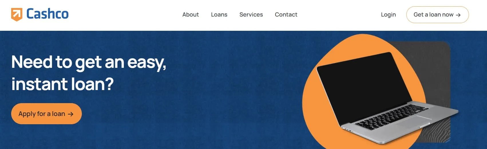 Cashco Financial homepage banner