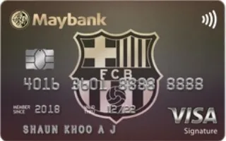 Maybank FC Barcelona Visa Signature Card January 2022 Review 
