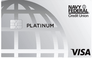 Navy Federal Platinum Credit Card logo