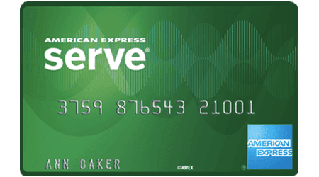 American Express Serve FREE Reloads logo