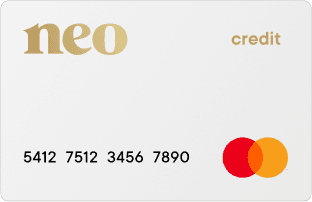 Neo Credit Mastercard image