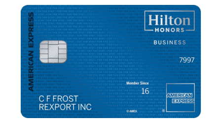 The Hilton Honors American Express Business Card logo