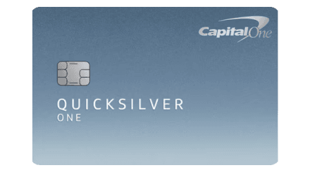 Capital One QuicksilverOne Cash Rewards Credit Card logo