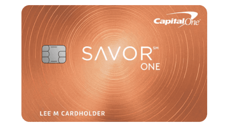 Capital One SavorOne Student Cash Rewards Credit Card image